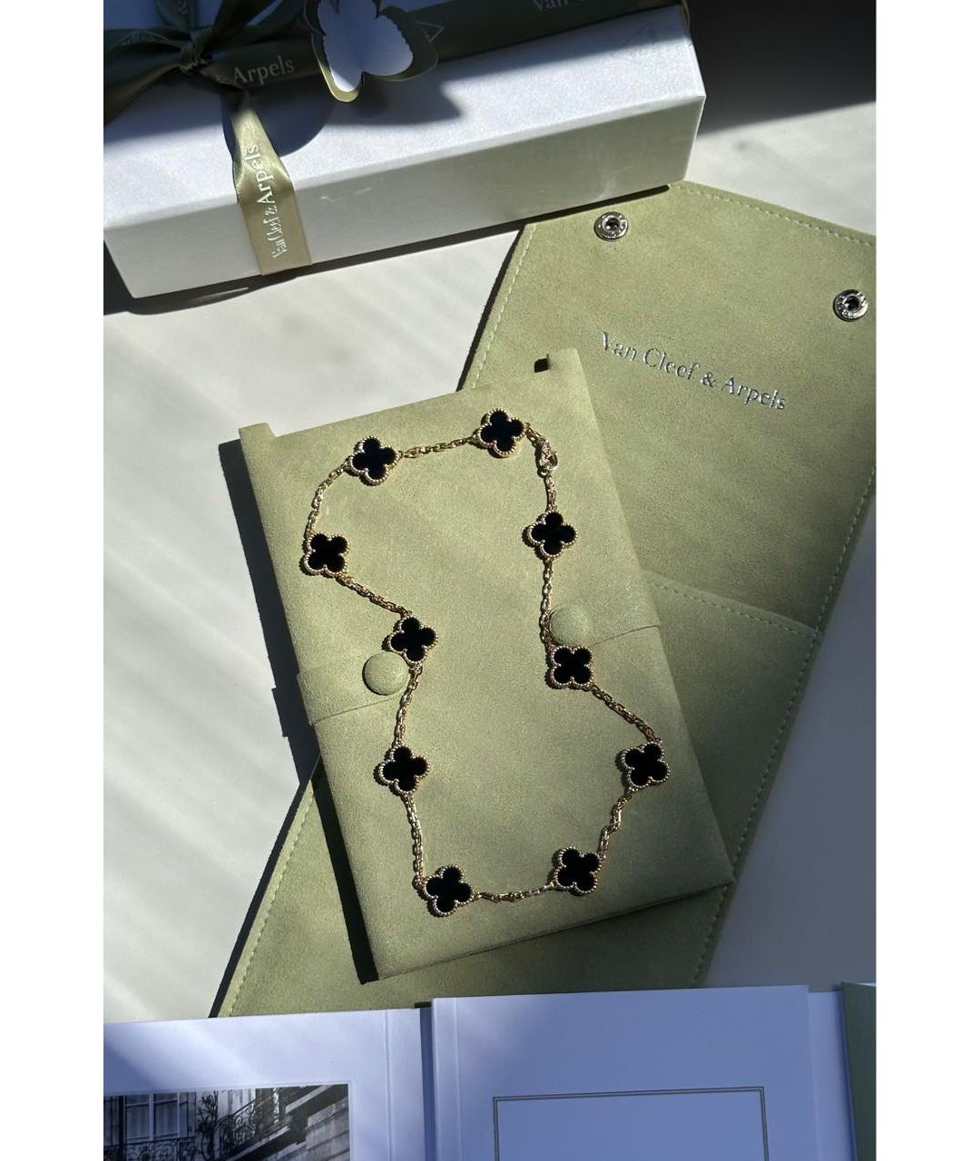 VAN CLEEF & ARPELS Золотое колье, фото 4