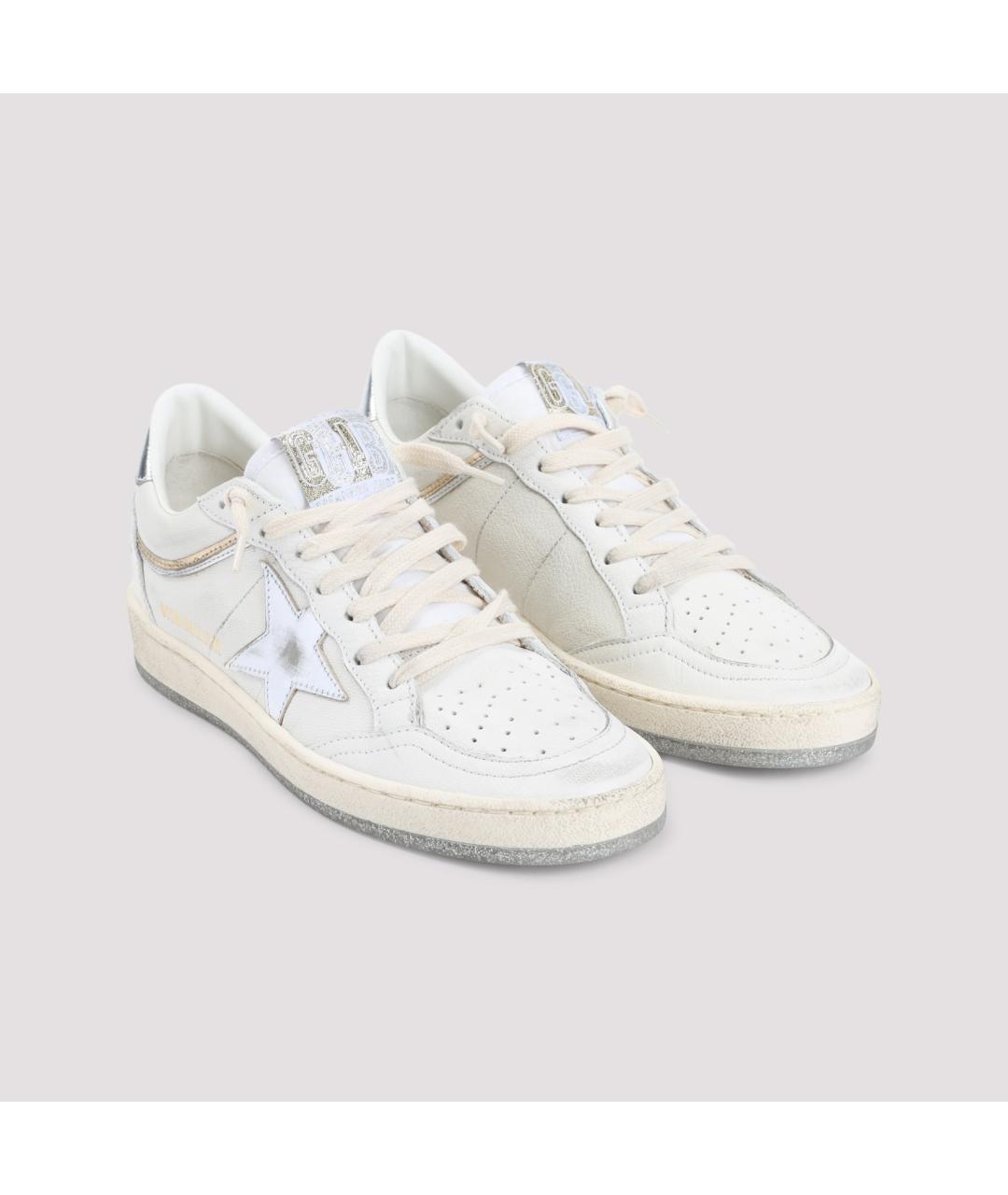 GOLDEN GOOSE DELUXE BRAND Мульти кожаные кеды, фото 5