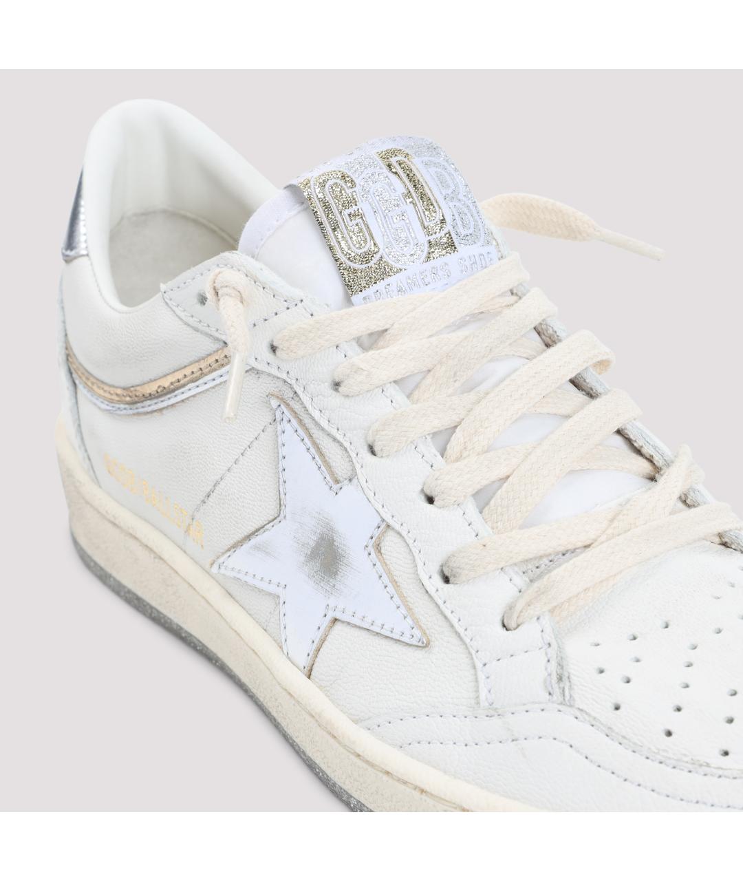 GOLDEN GOOSE DELUXE BRAND Мульти кожаные кеды, фото 6