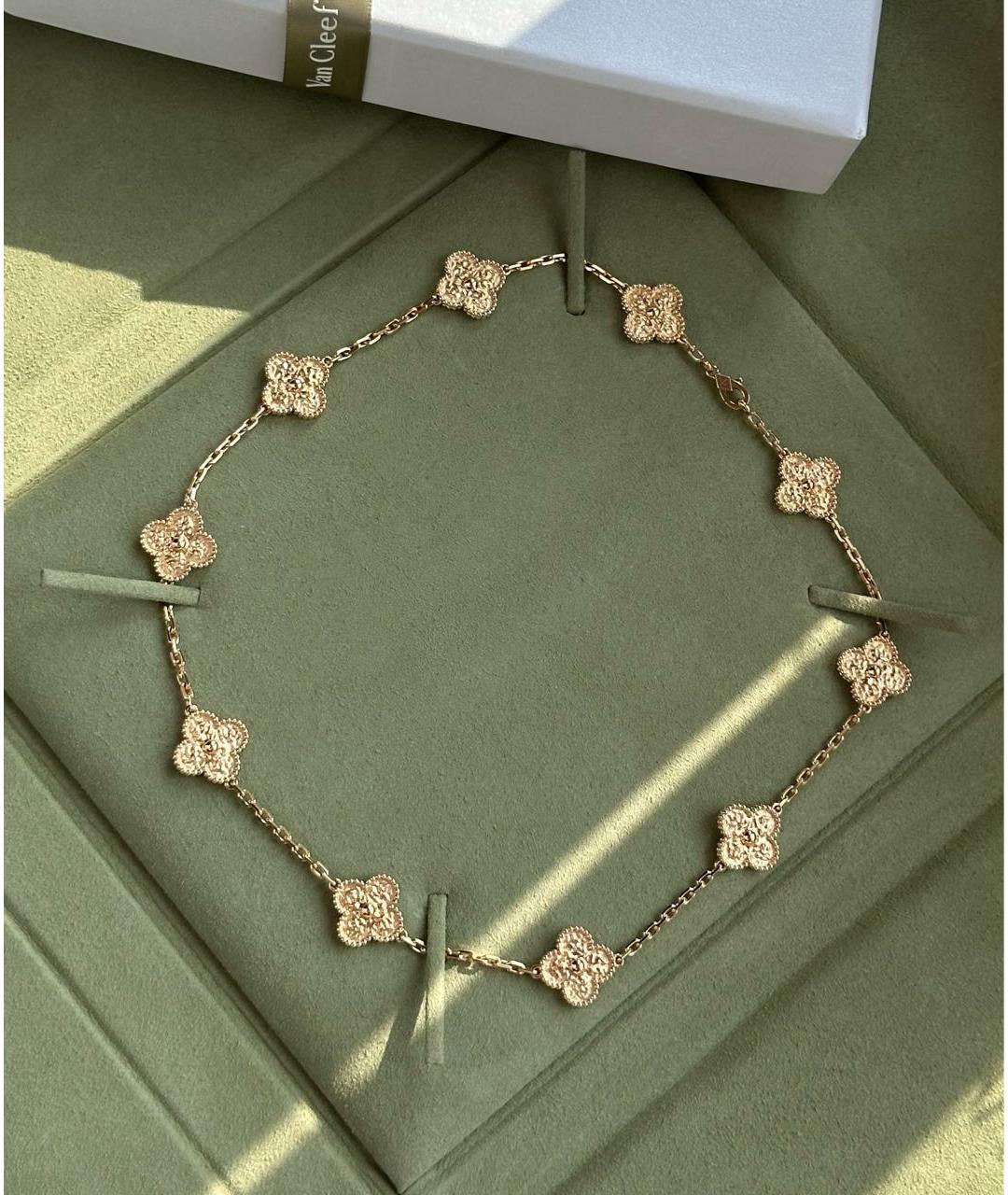 VAN CLEEF & ARPELS Золотое колье из желтого золота, фото 3