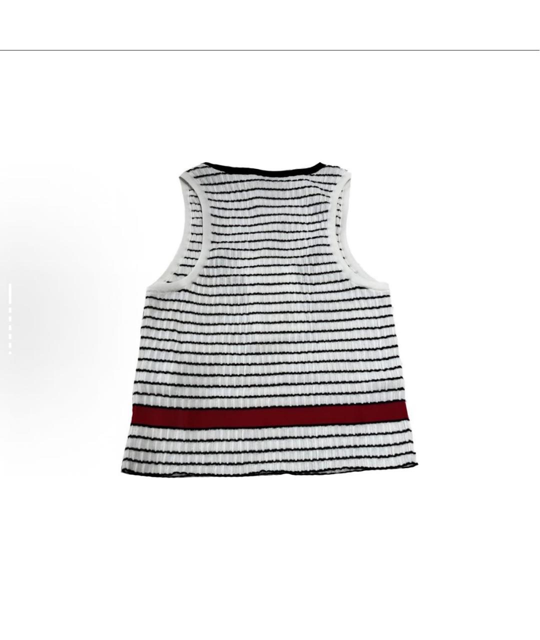 CHANEL Белая майка, фото 2