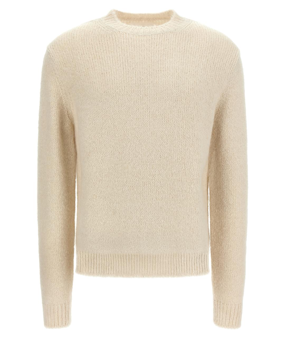 JIL SANDER Бежевый джемпер / свитер, фото 1