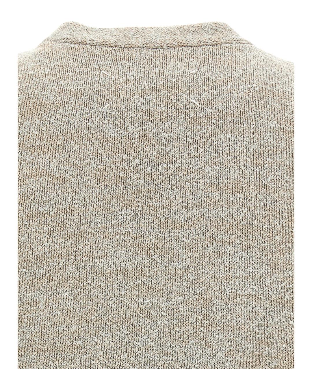 MAISON MARGIELA Бежевая жилетка, фото 4
