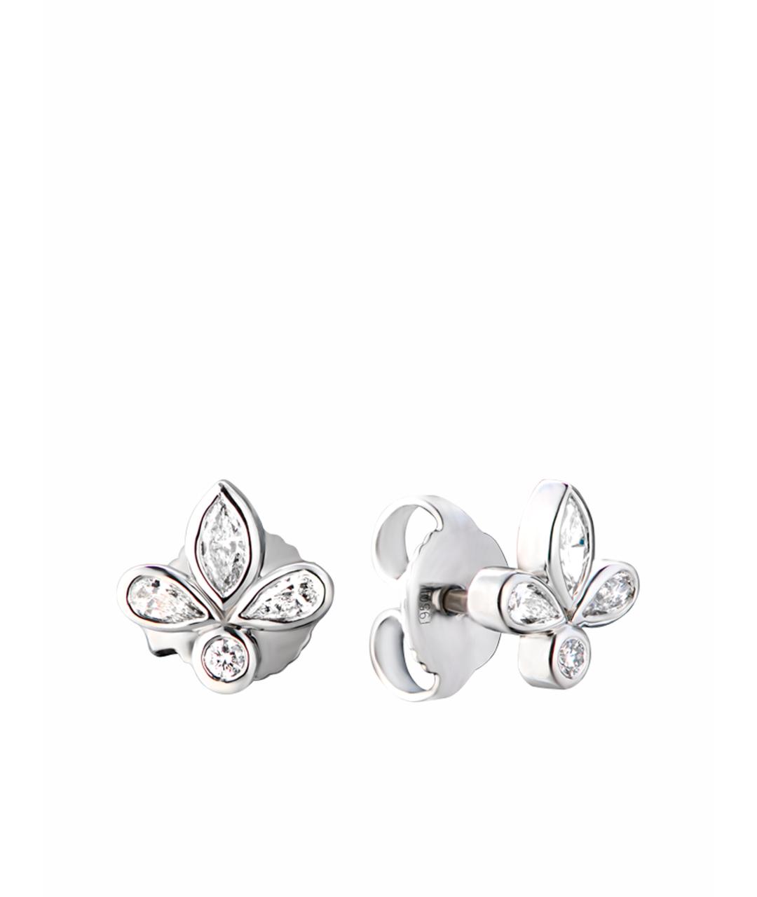 TIFFANY&CO Золотые платиновые серьги, фото 1