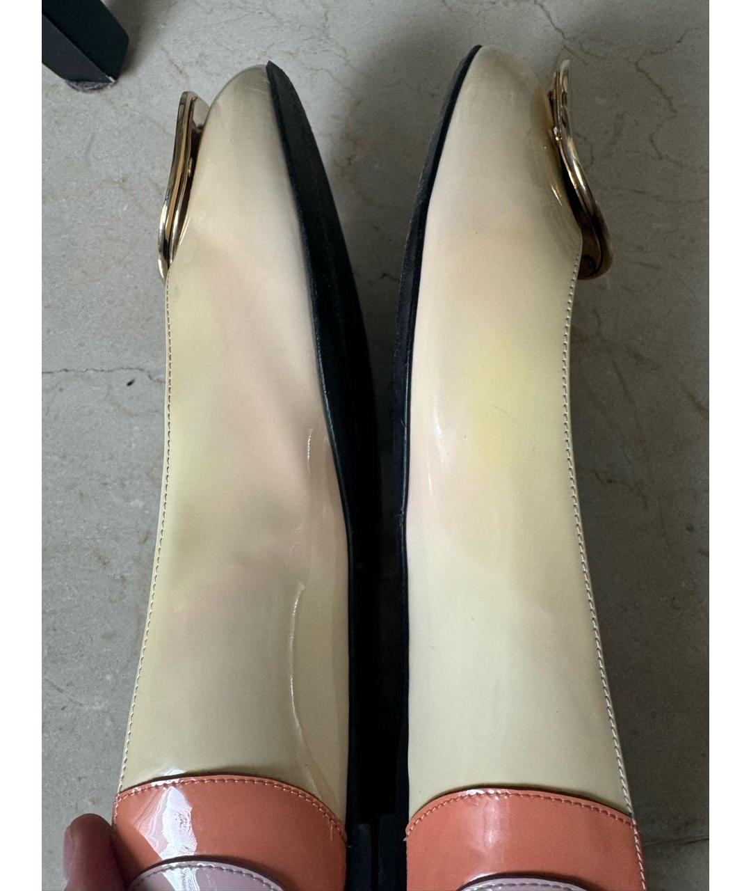 ROGER VIVIER Мульти балетки из лакированной кожи, фото 7