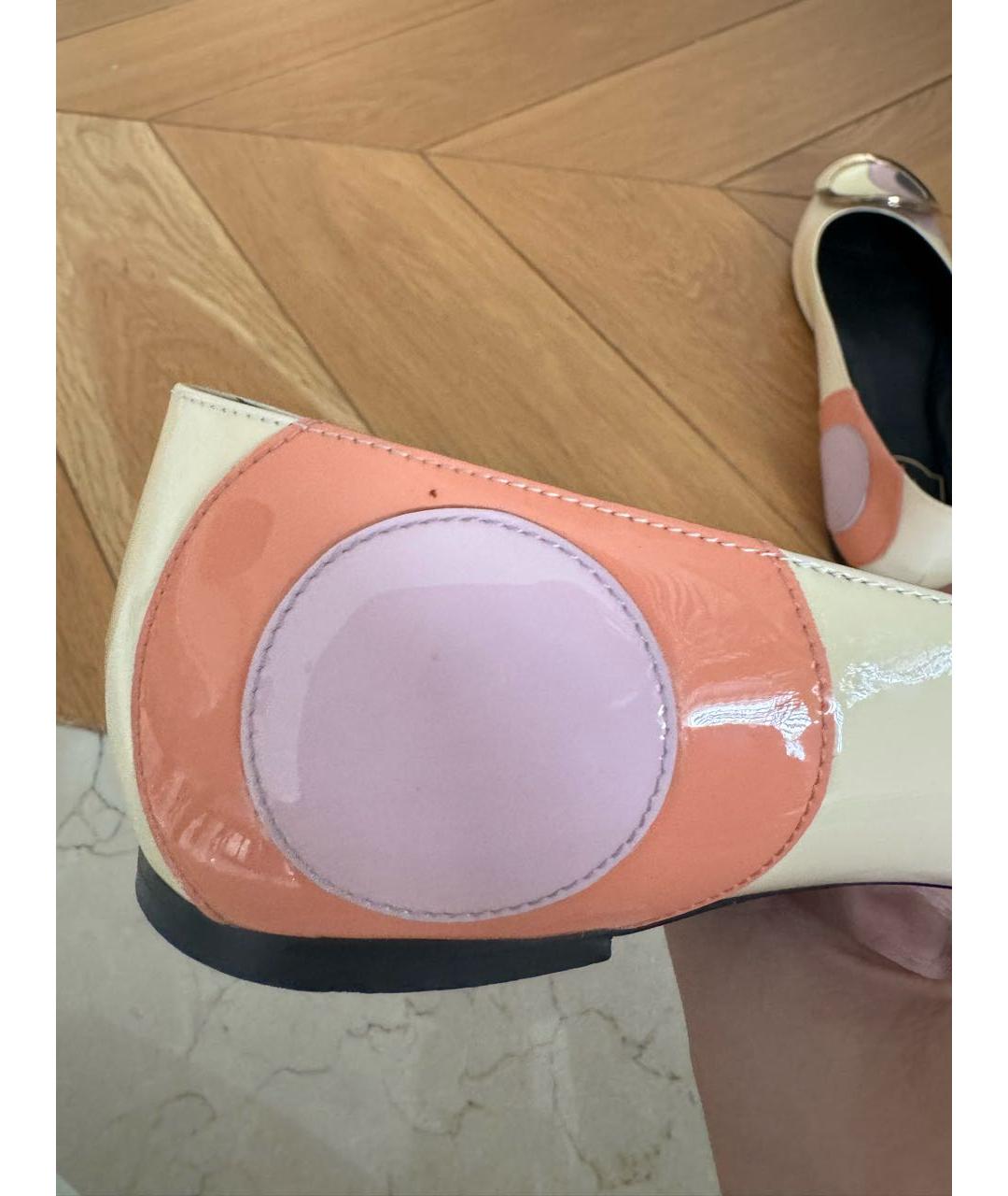 ROGER VIVIER Мульти балетки из лакированной кожи, фото 6