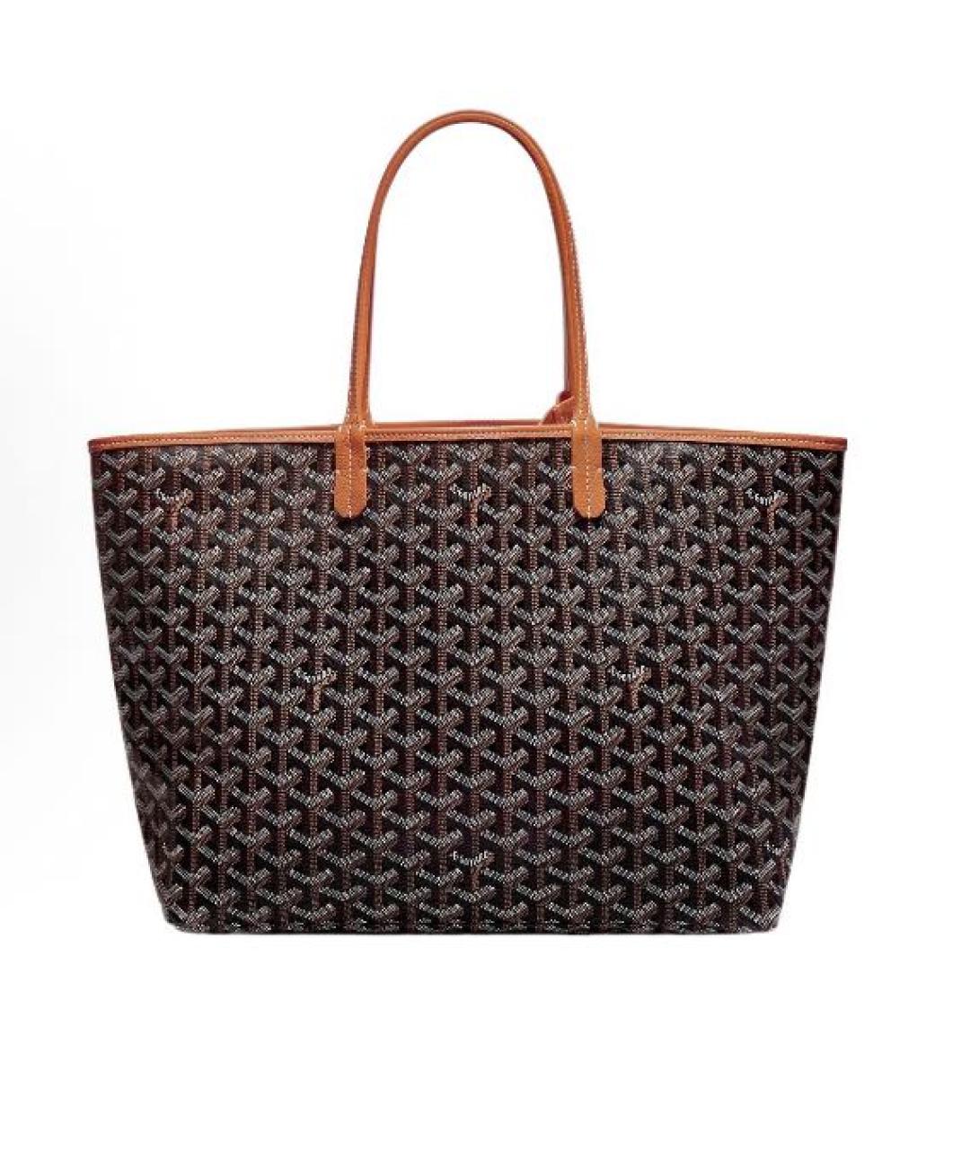 GOYARD Коричневая сумка тоут, фото 2