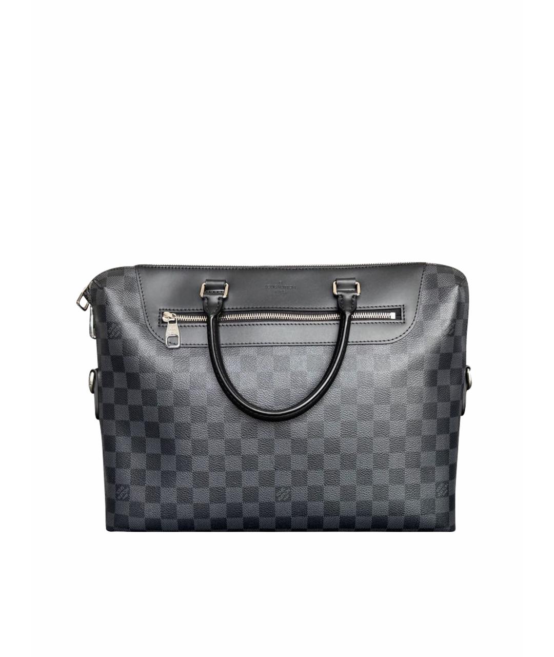 LOUIS VUITTON Темно-синий портфель, фото 1