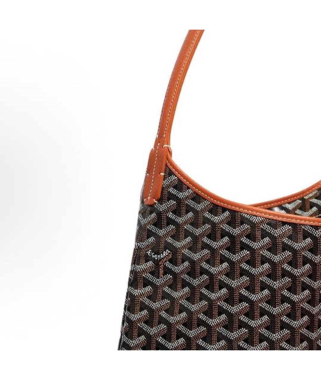 GOYARD Коричневая сумка через плечо, фото 3