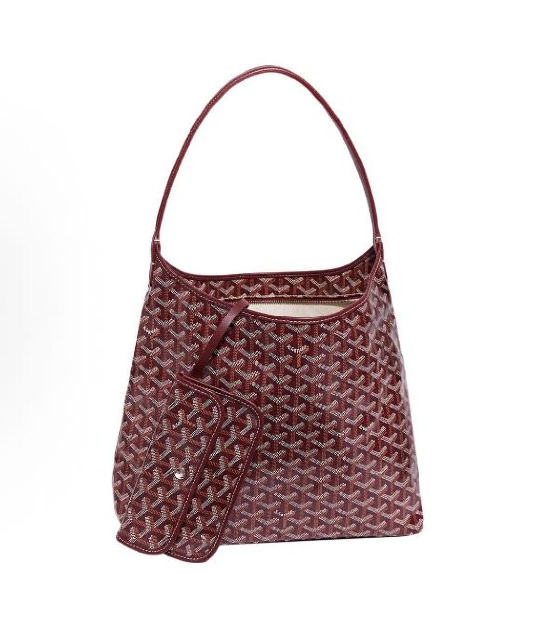 GOYARD Бордовая сумка через плечо, фото 6