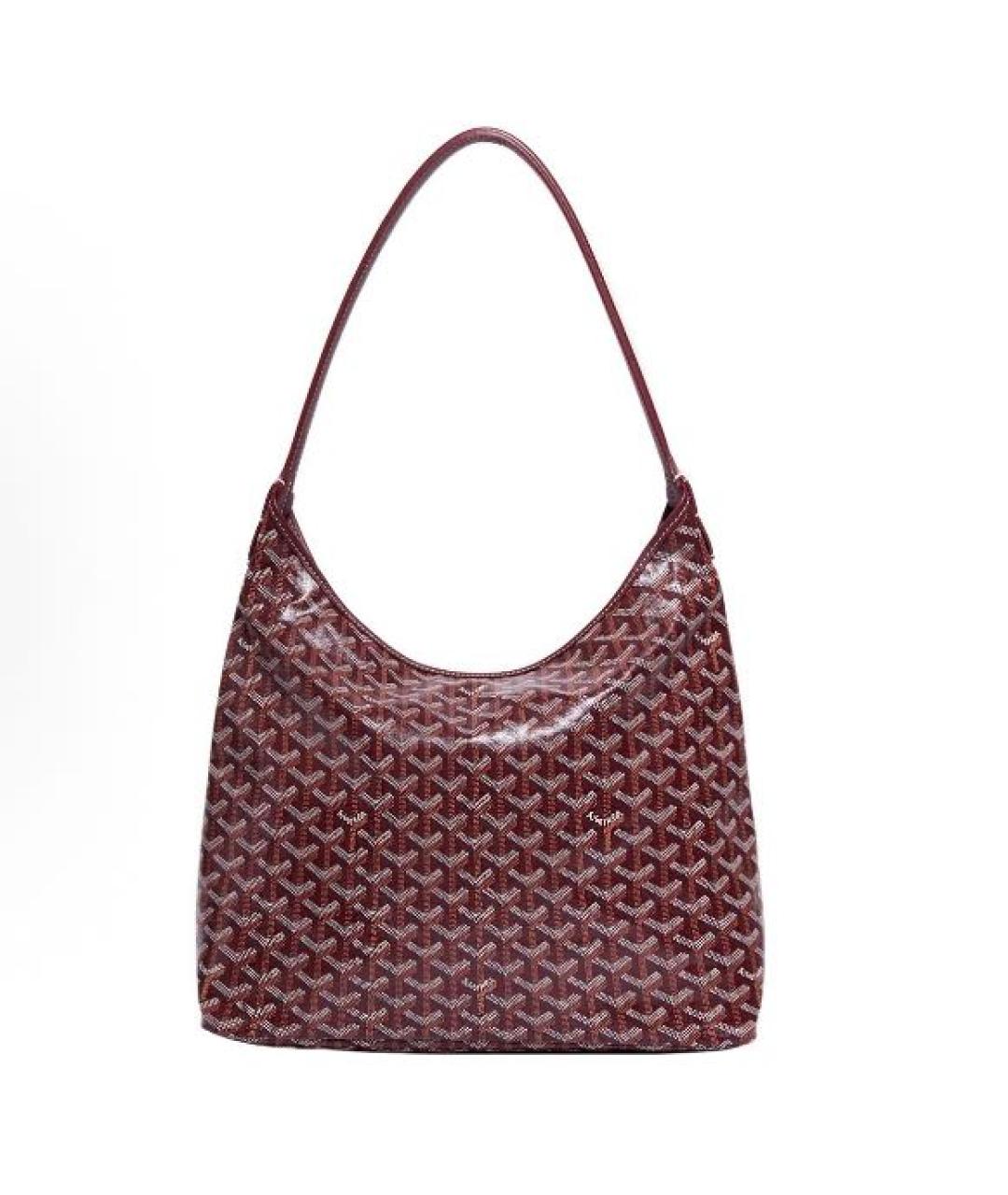 GOYARD Бордовая сумка через плечо, фото 2