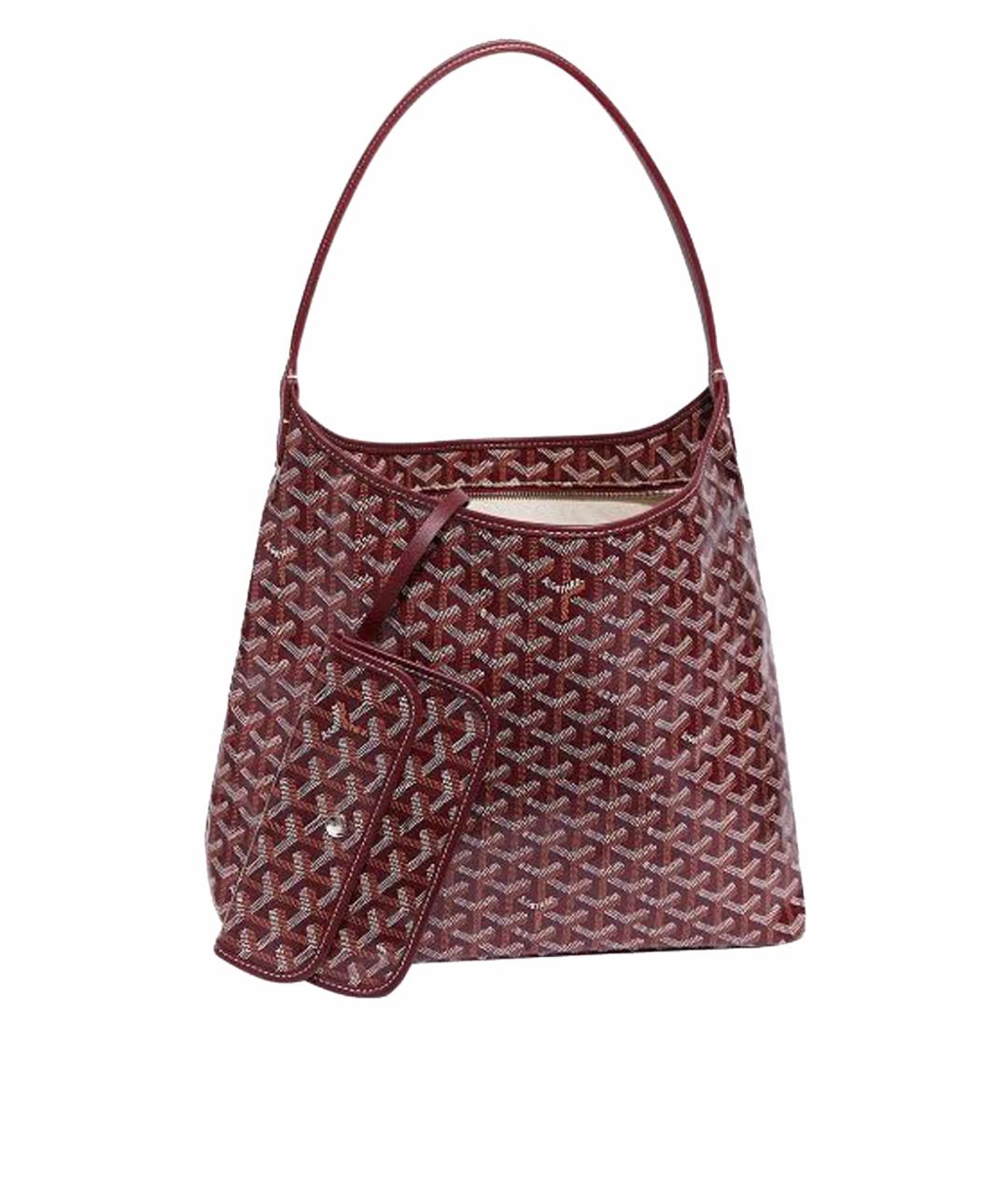 GOYARD Бордовая сумка через плечо, фото 1