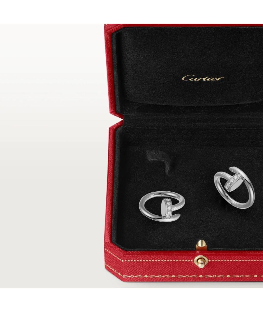 CARTIER Золотые серьги из розового золота, фото 2