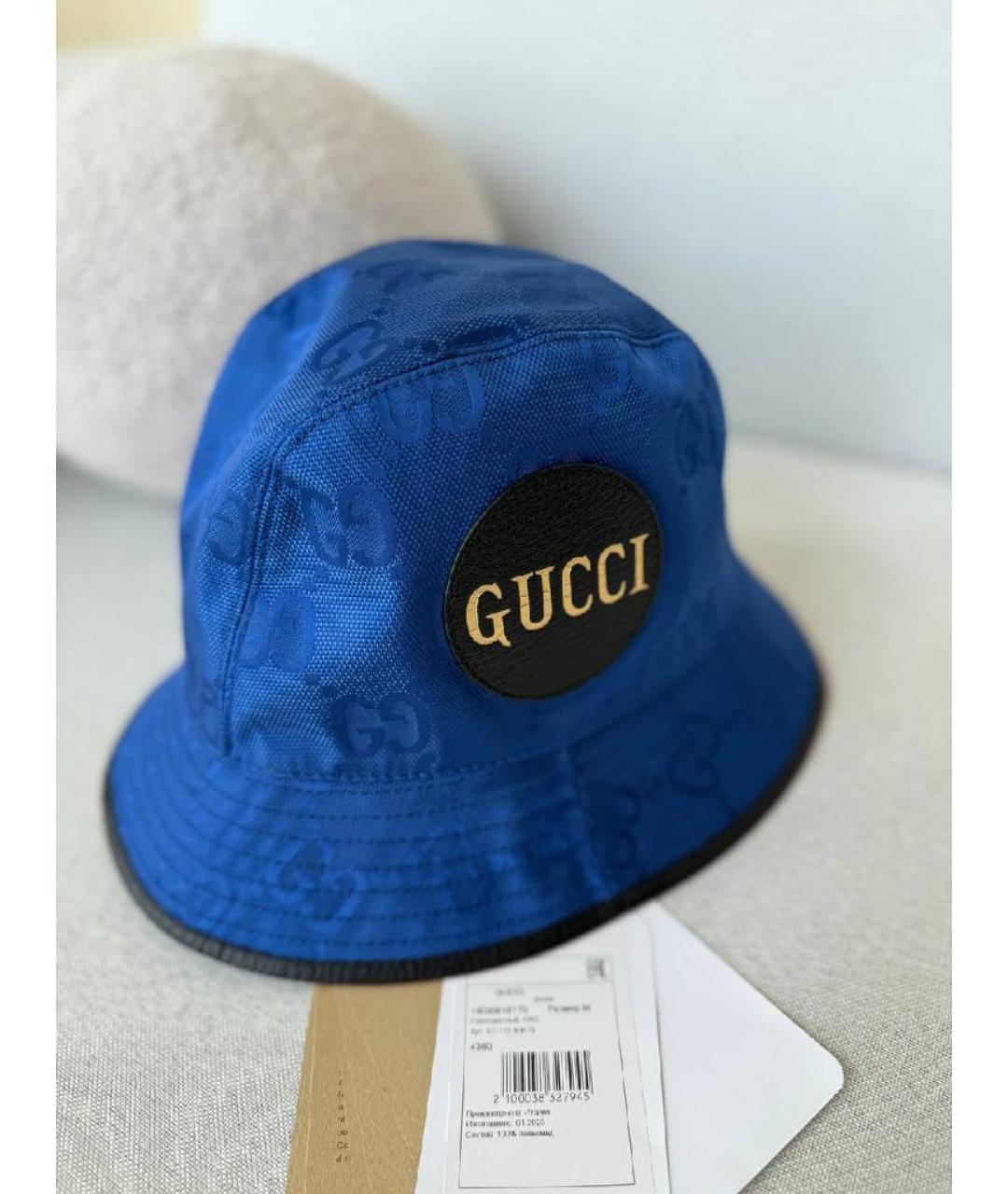GUCCI Синяя панама, фото 2