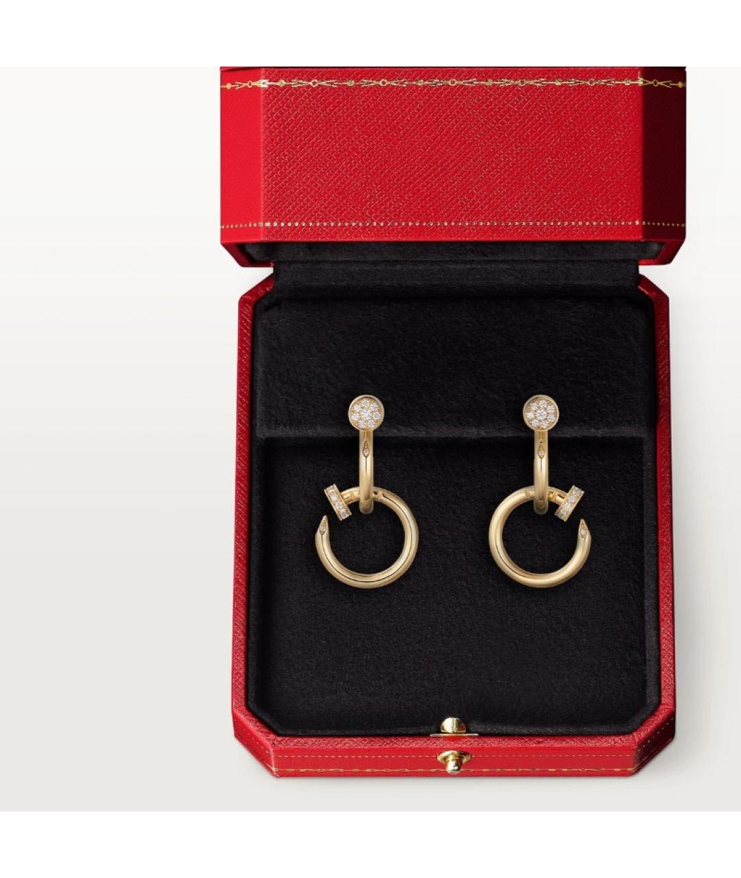CARTIER Золотые серьги из желтого золота, фото 6