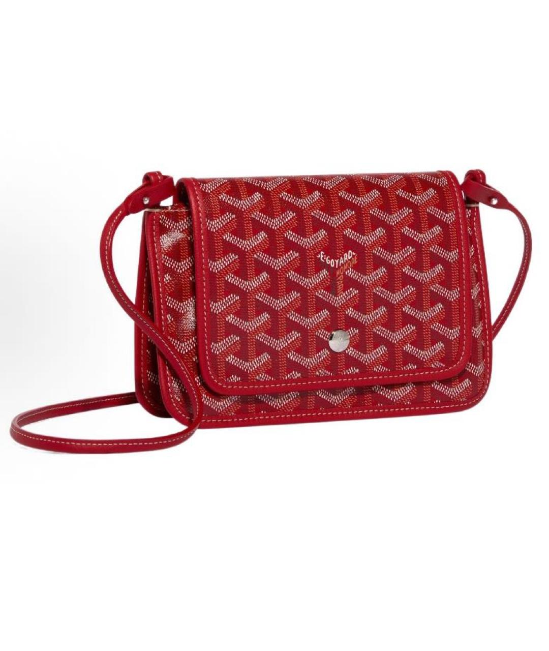 GOYARD Красная сумка через плечо, фото 4