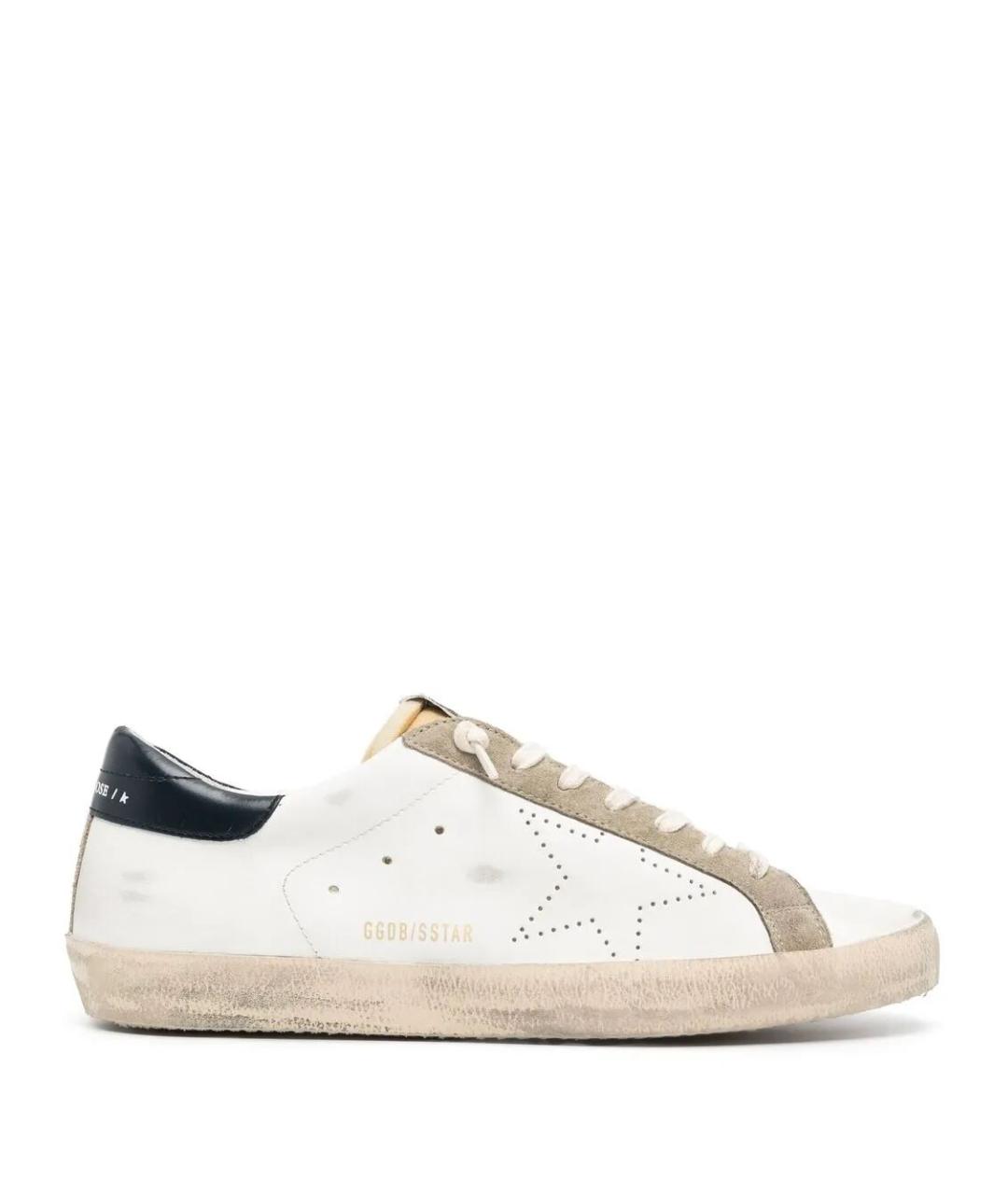 GOLDEN GOOSE DELUXE BRAND Мульти кожаные низкие кроссовки / кеды, фото 4