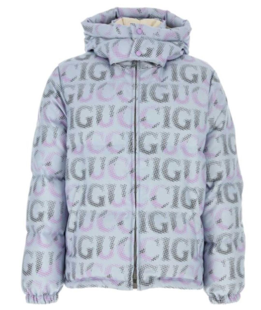 GUCCI Мульти синтетический пуховик, фото 4