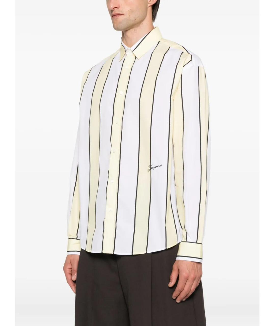 JACQUEMUS Мульти хлопковая кэжуал рубашка, фото 3
