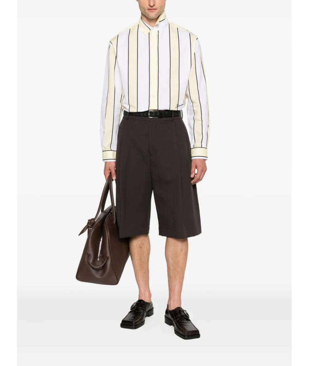 JACQUEMUS Мульти хлопковая кэжуал рубашка, фото 2