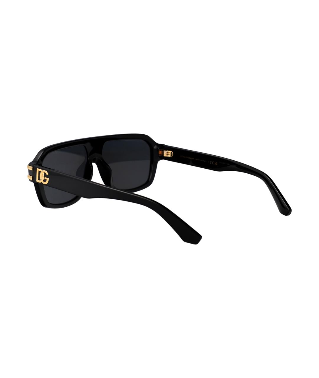 DOLCE&GABBANA Черные солнцезащитные очки, фото 4