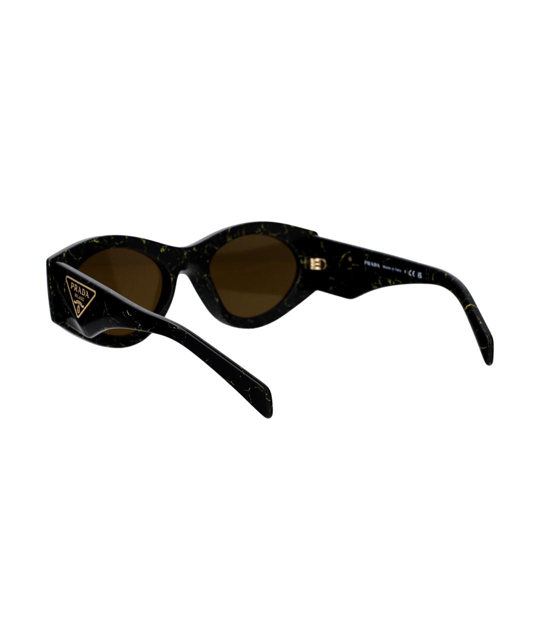 PRADA Черные солнцезащитные очки, фото 4