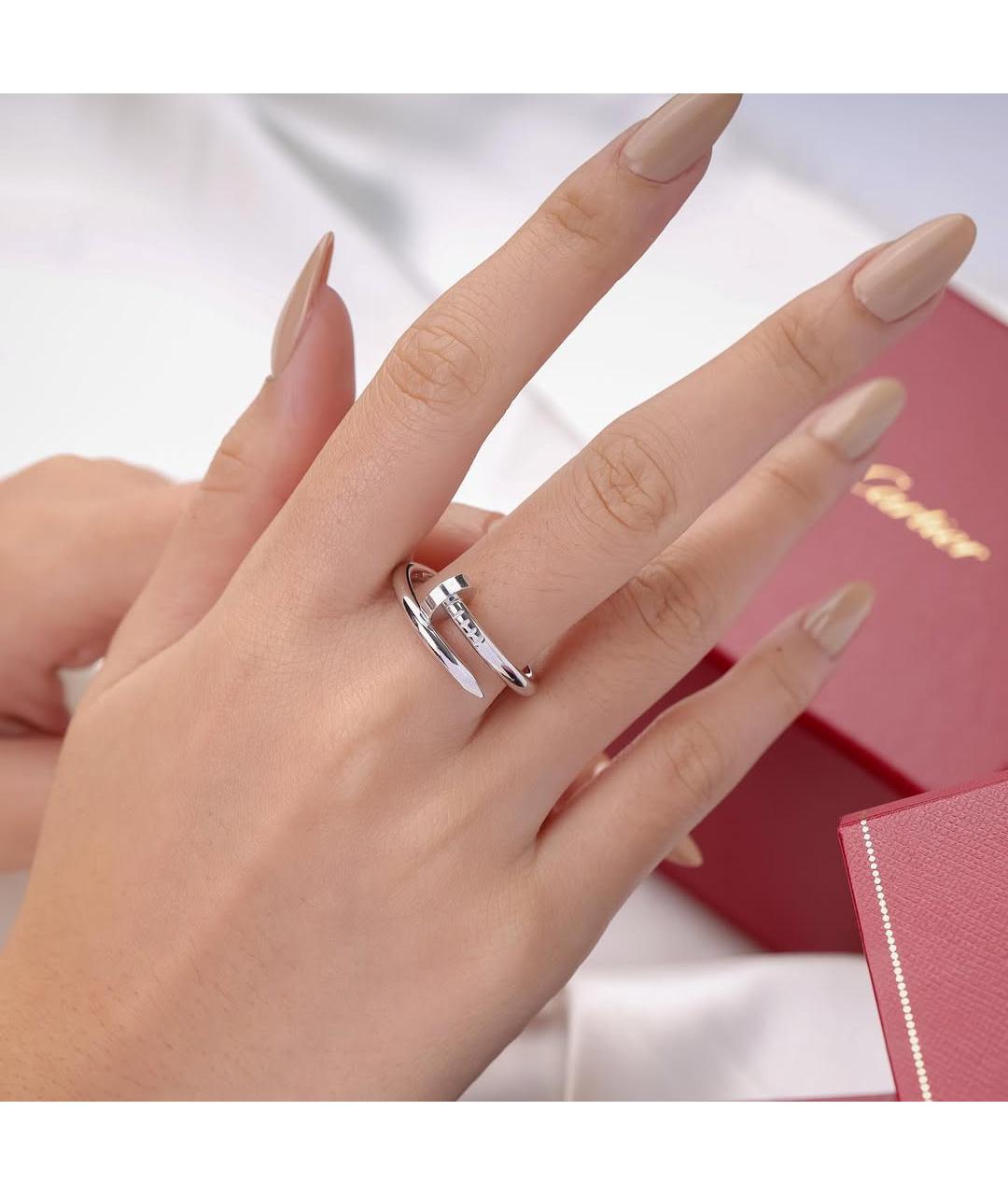 CARTIER Кольцо из белого золота, фото 5