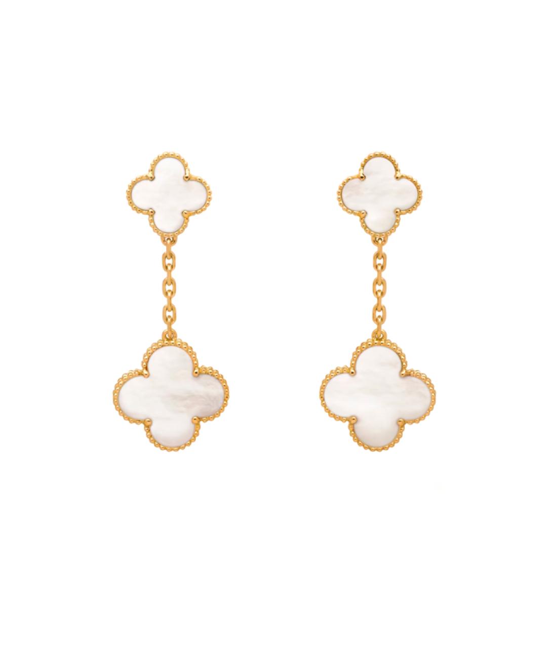 VAN CLEEF & ARPELS Золотые серьги из желтого золота, фото 1