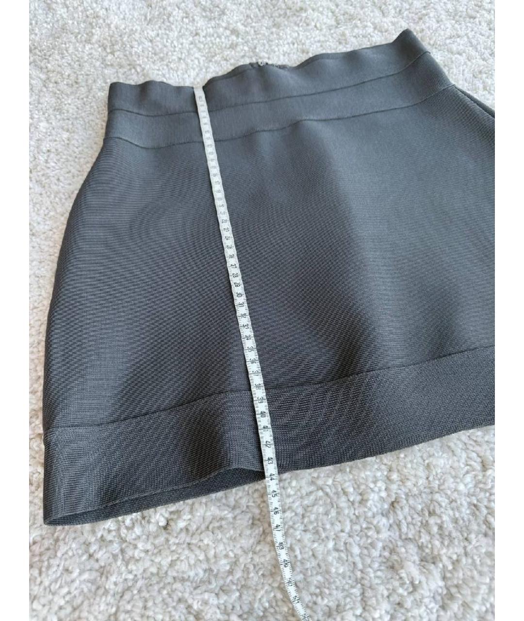 HERVE LEGER Юбка мини, фото 5