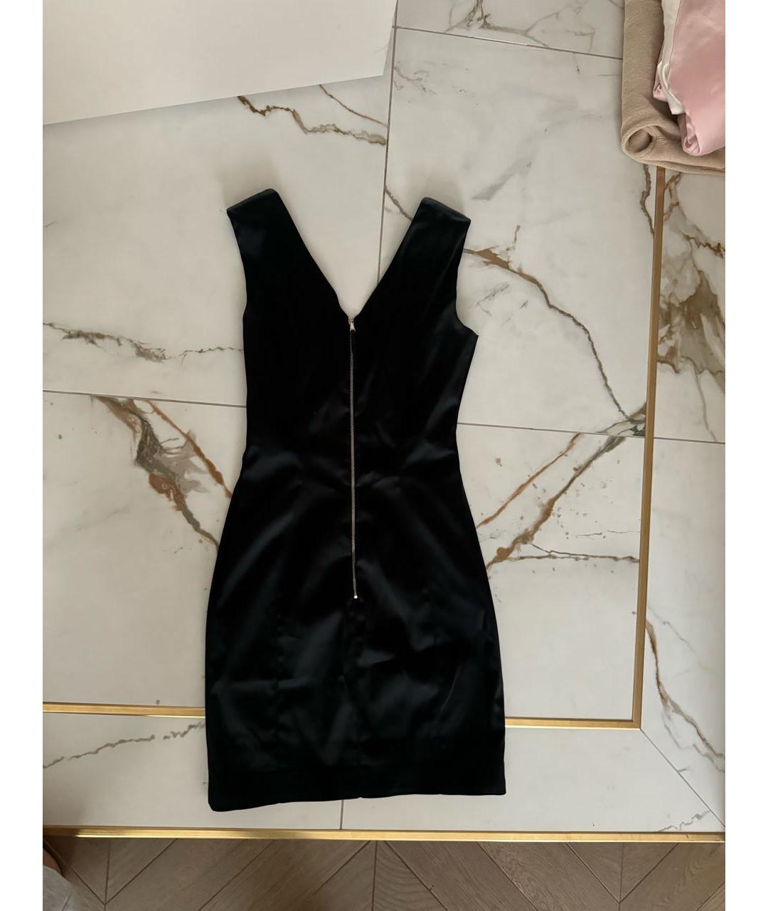 DOLCE&GABBANA Черное коктейльное платье, фото 2