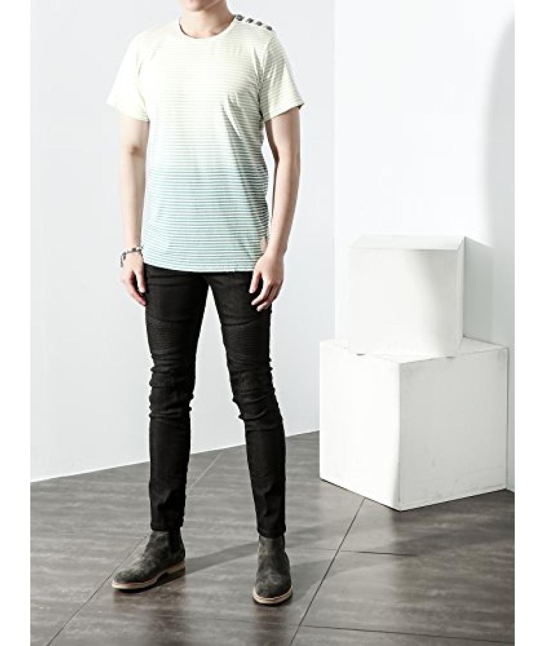 BALMAIN Мульти хлопковая футболка, фото 7