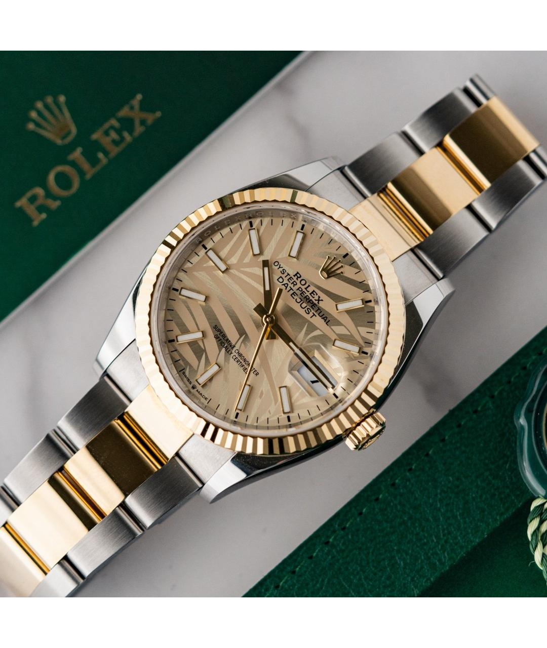 ROLEX Золотые часы из желтого золота, фото 2