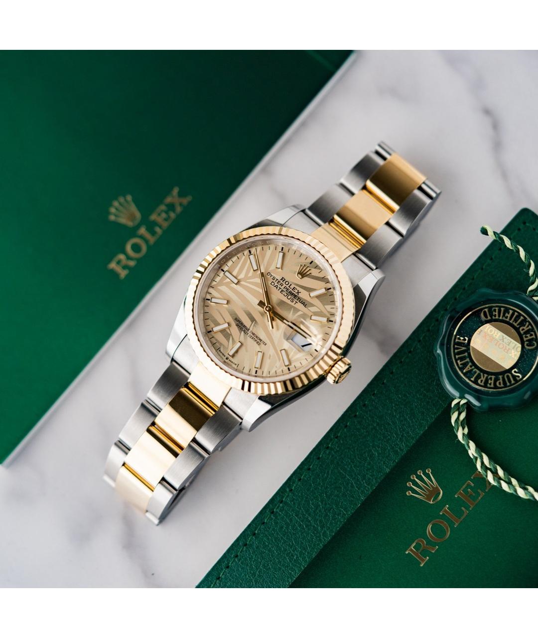 ROLEX Золотые часы из желтого золота, фото 5