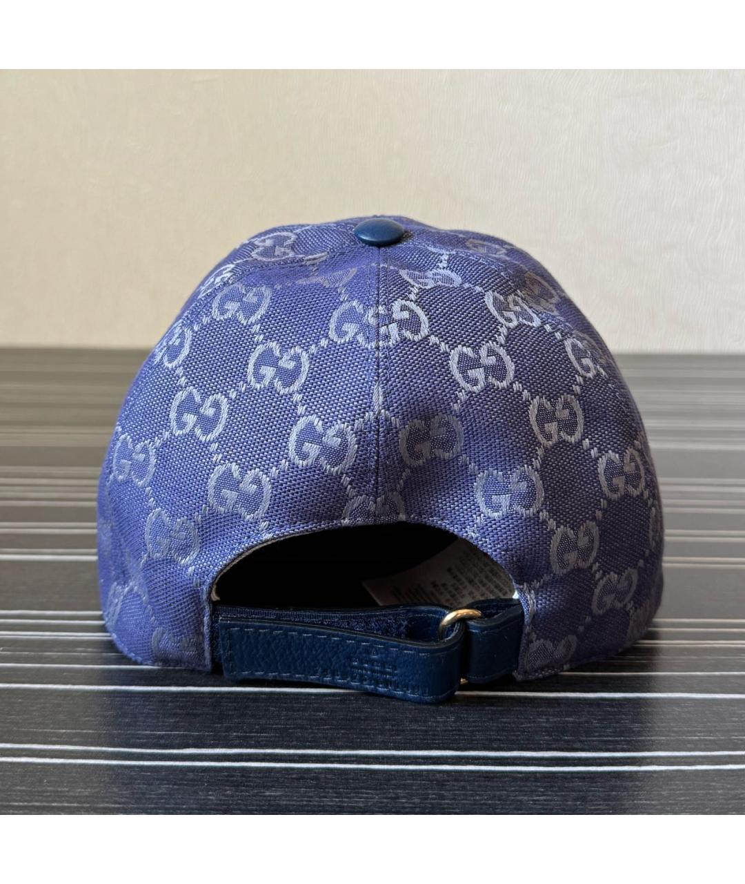 GUCCI Синяя кепка, фото 3