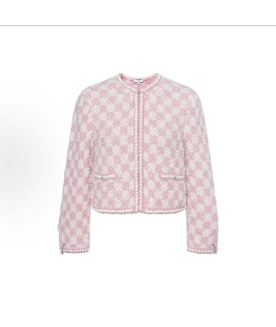 CHANEL Розовая куртка, фото 6