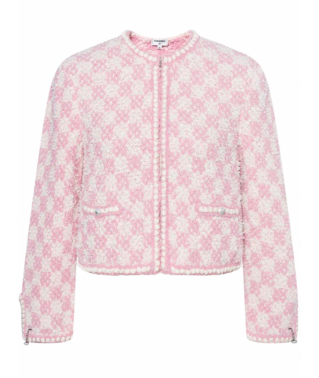 CHANEL Розовая куртка, фото 1