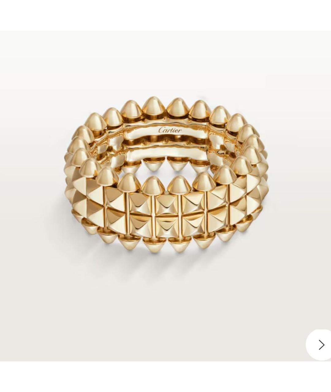 CARTIER Золотое кольцо из желтого золота, фото 4