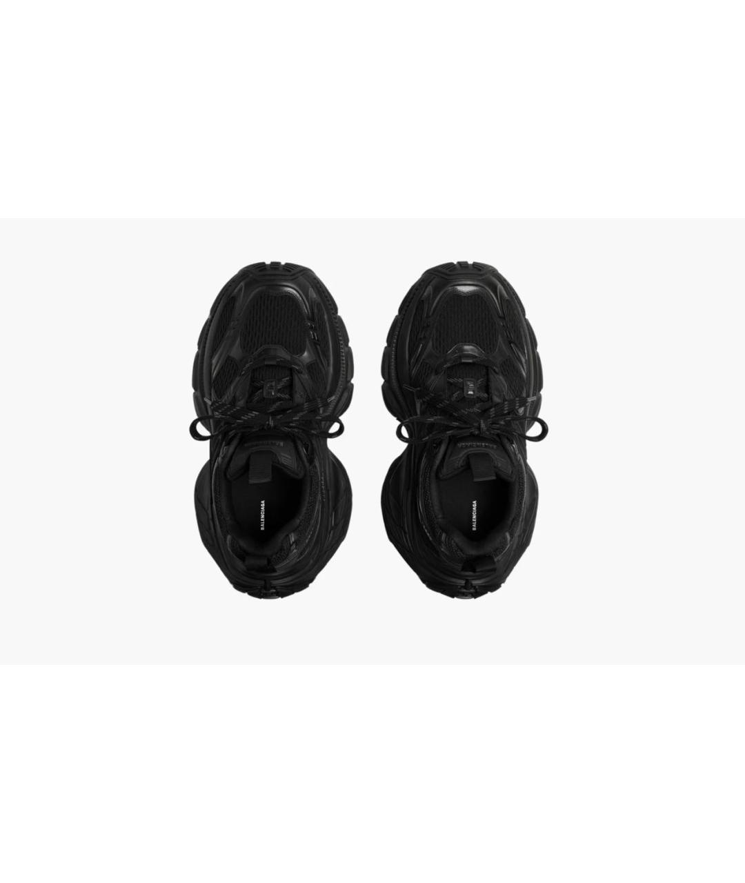 BALENCIAGA Черные синтетические кроссовки, фото 2