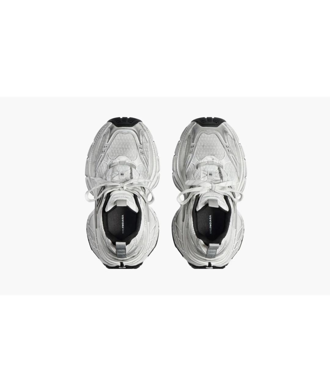 BALENCIAGA Белые синтетические кроссовки, фото 2