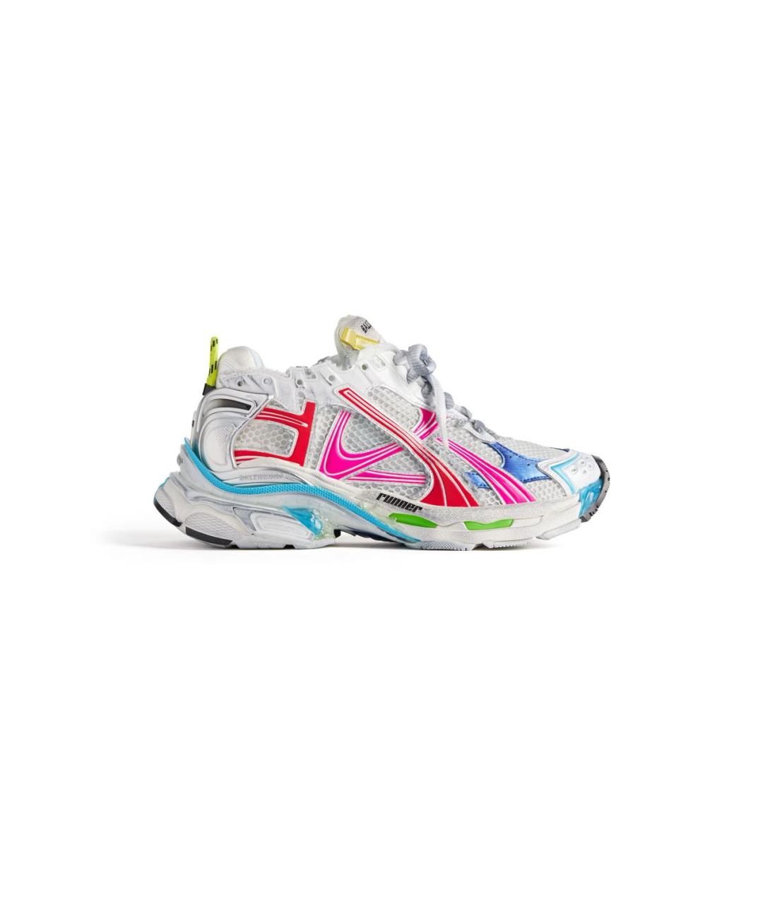BALENCIAGA Серые текстильные кроссовки, фото 5