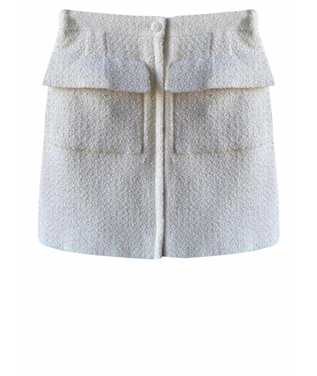 CHANEL Хлопковая юбка миди, фото 8
