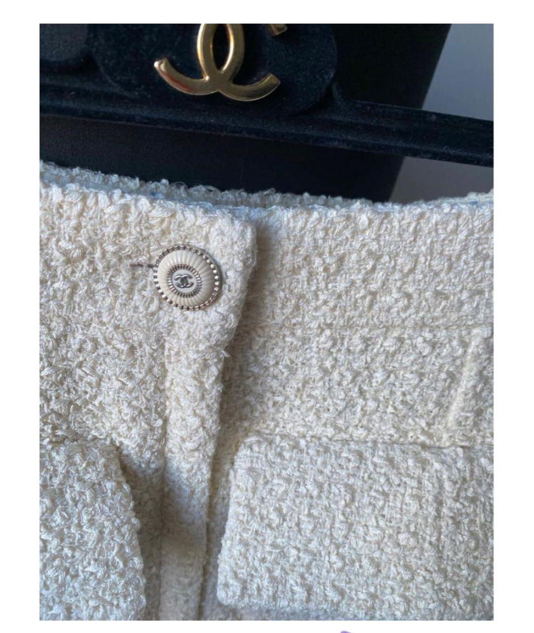 CHANEL Хлопковая юбка миди, фото 2