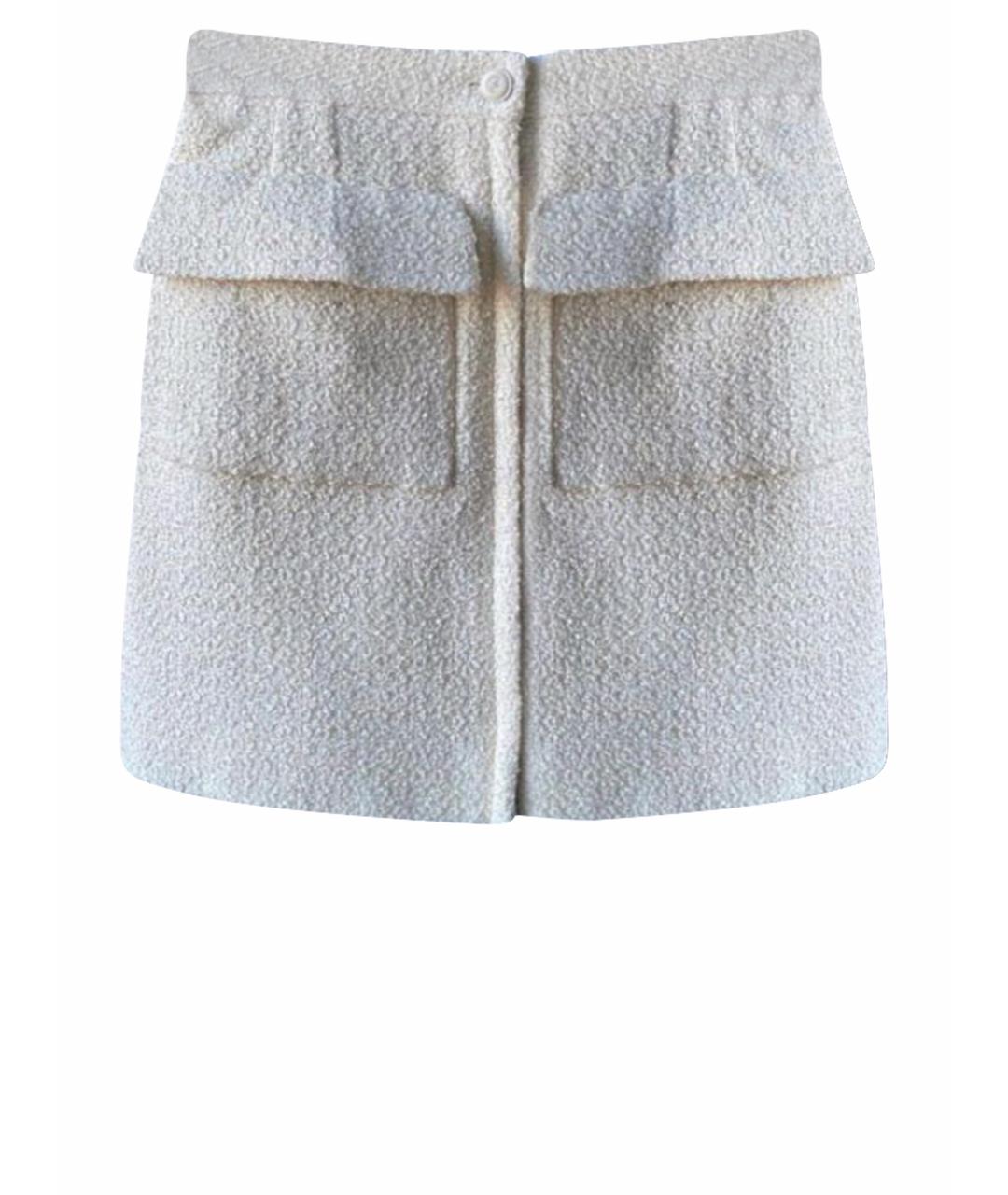 CHANEL Хлопковая юбка миди, фото 1