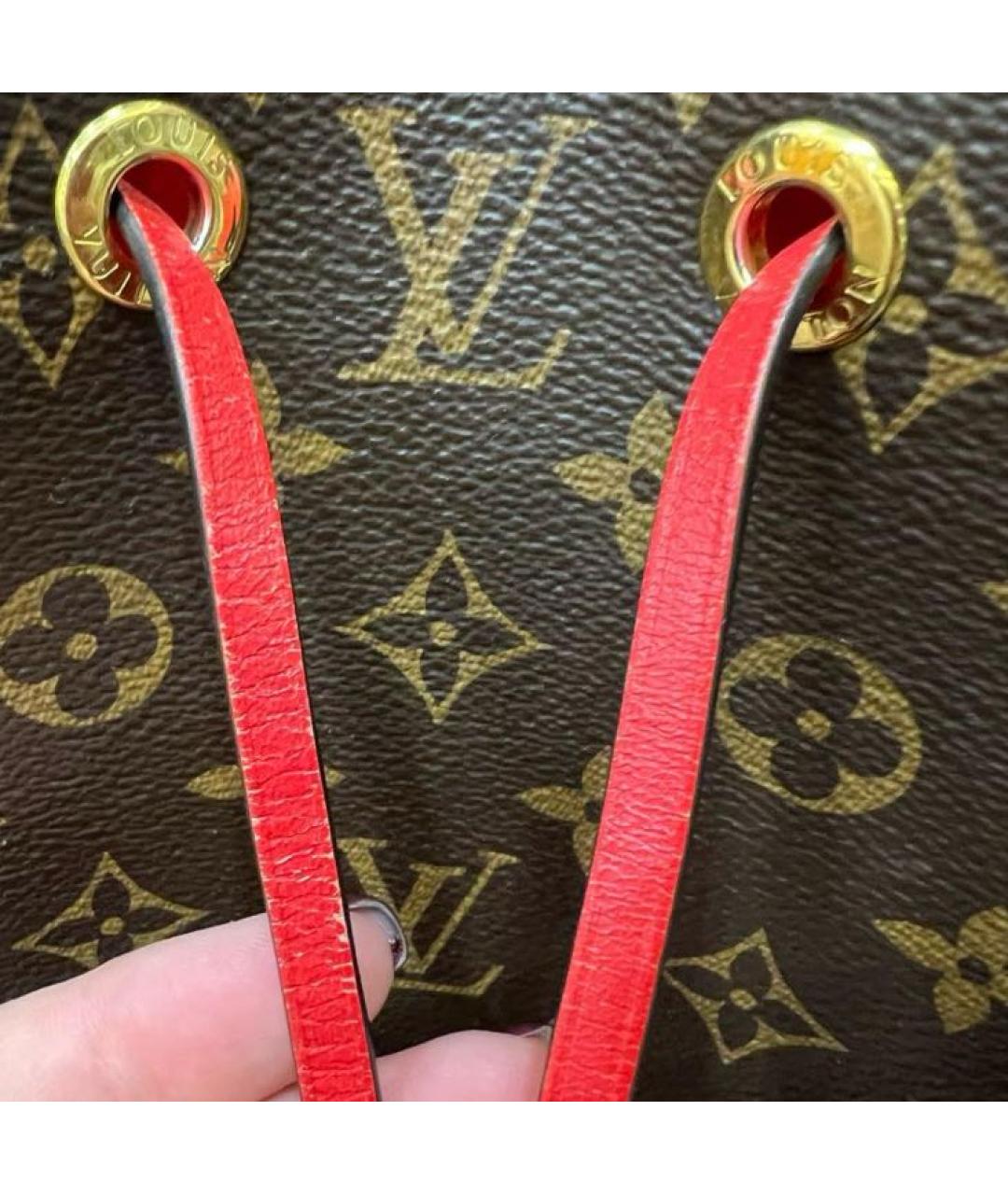 LOUIS VUITTON Коричневая сумка через плечо, фото 5