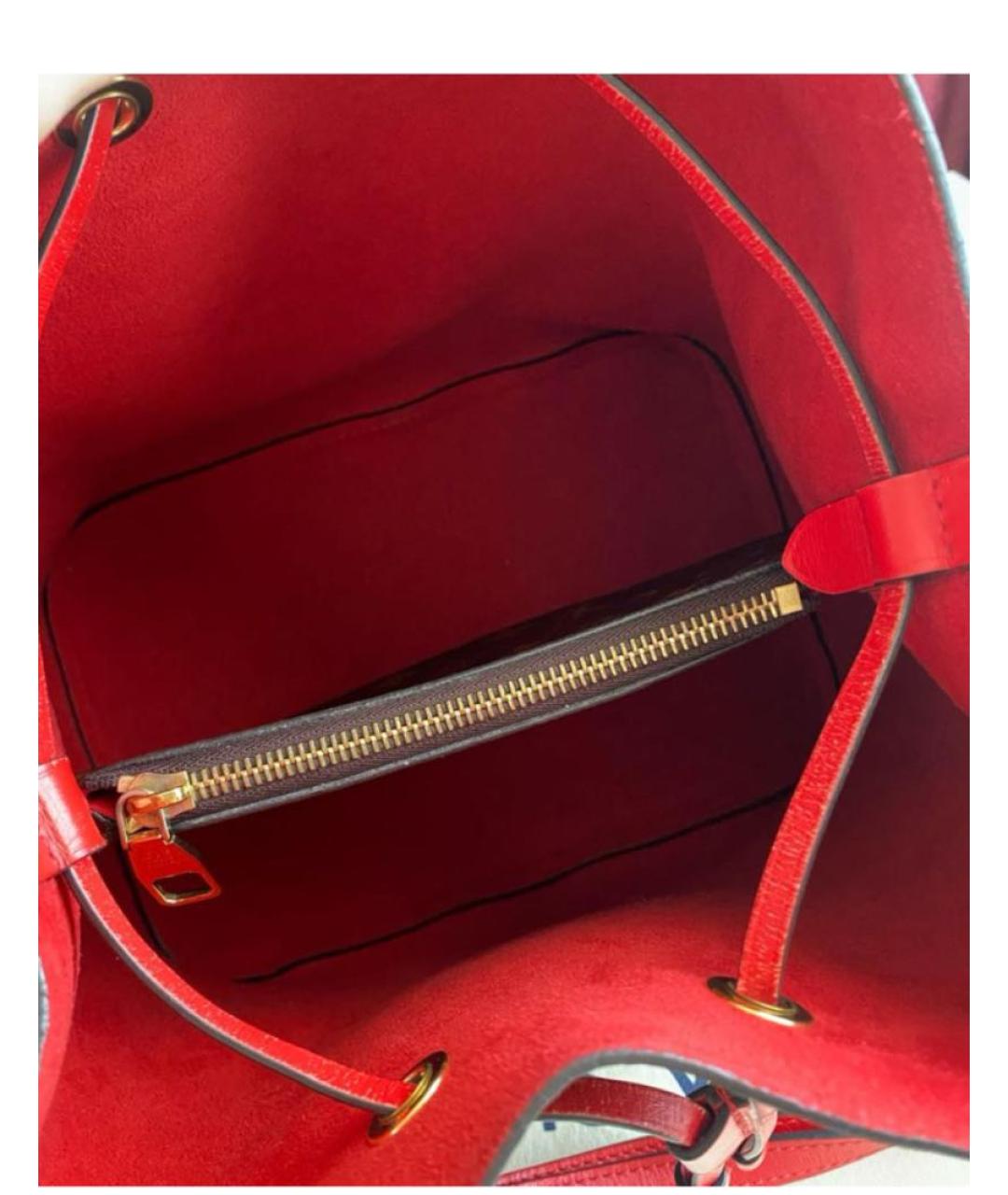 LOUIS VUITTON Коричневая сумка через плечо, фото 4