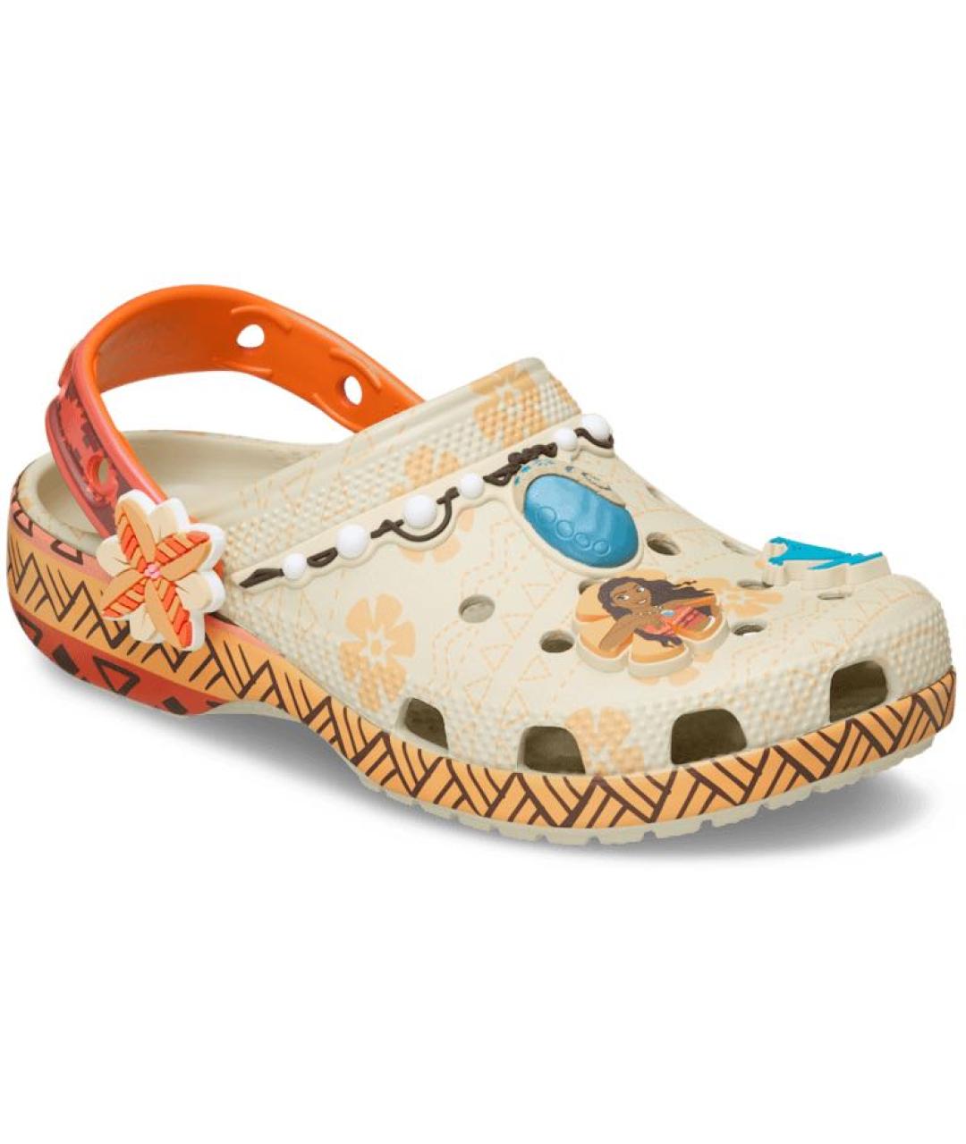 CROCS Мульти резиновые сандалии и шлепанцы, фото 4