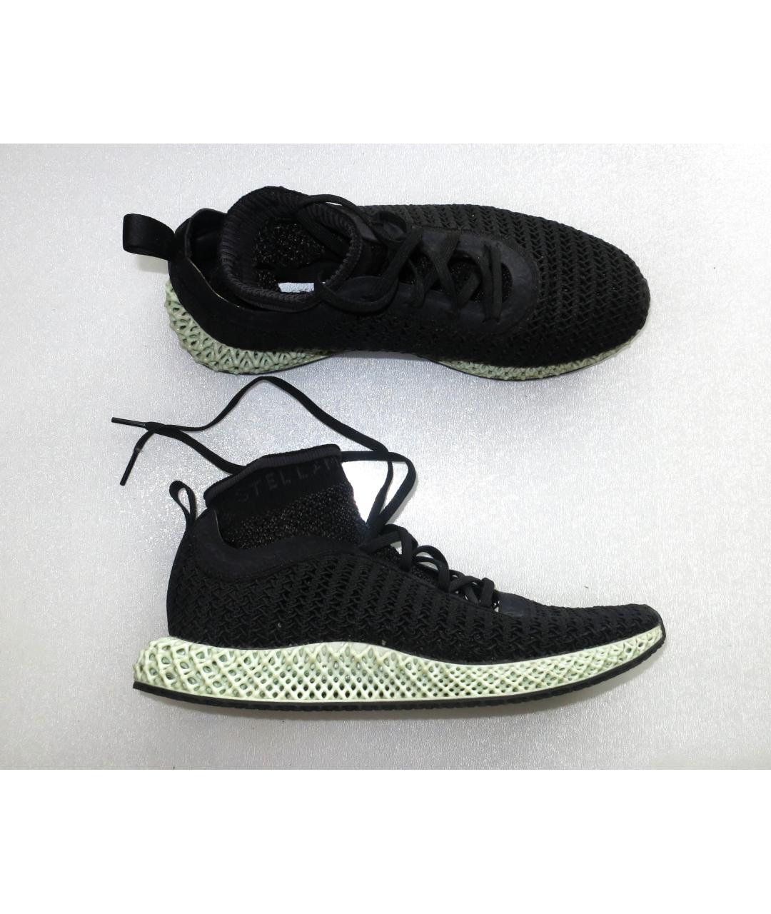 ADIDAS BY STELLA MCCARTNEY Черные текстильные кроссовки, фото 5
