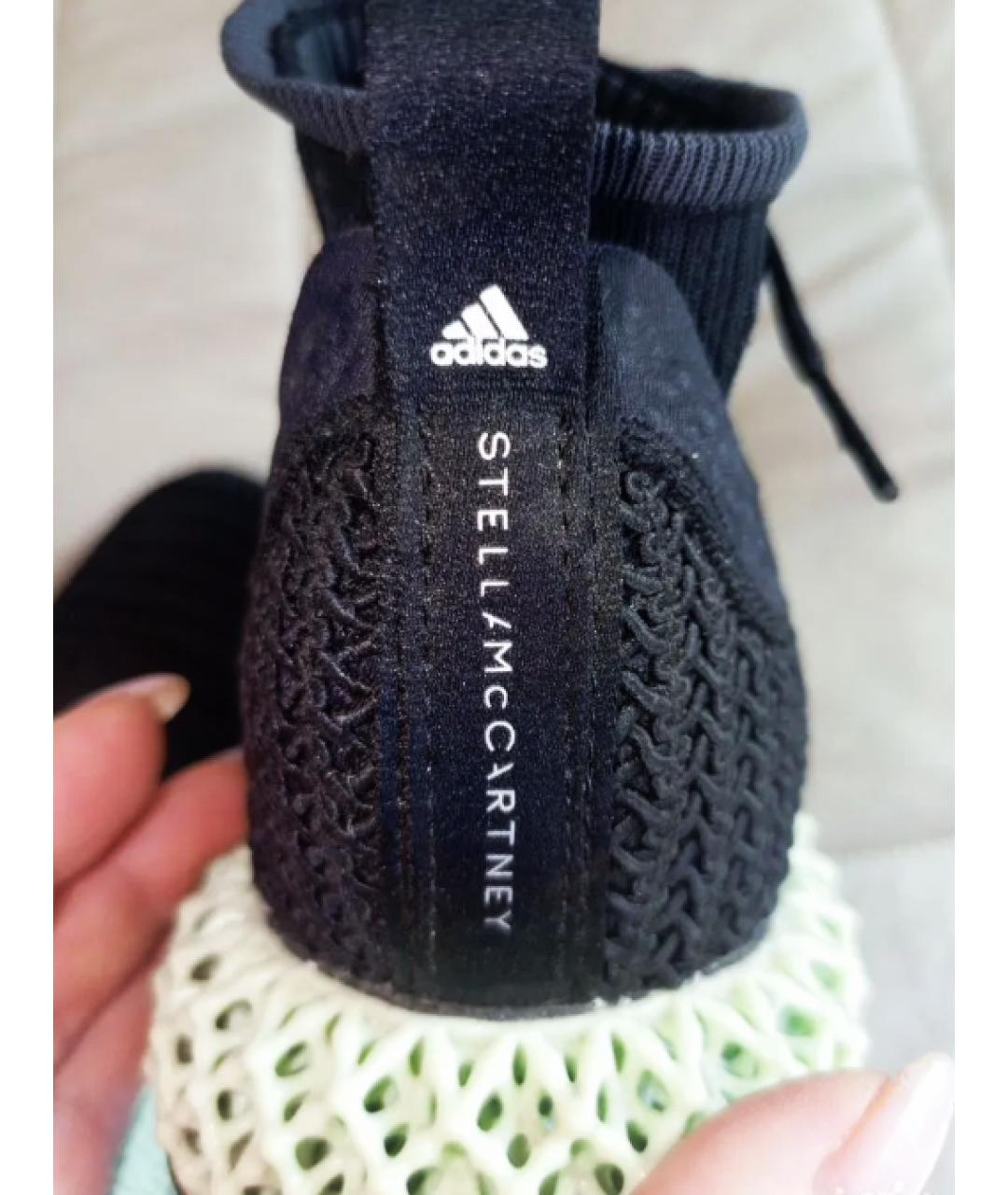 ADIDAS BY STELLA MCCARTNEY Черные текстильные кроссовки, фото 8