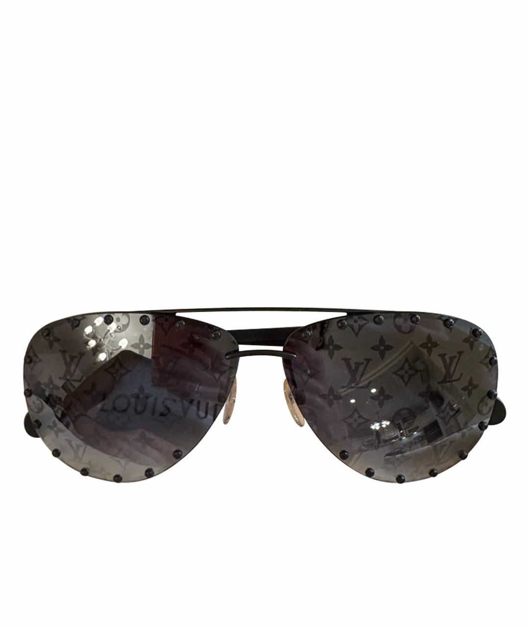 CHANEL Черные пластиковые солнцезащитные очки, фото 1