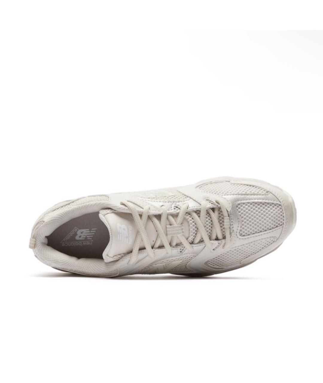 NEW BALANCE Бежевые синтетические кроссовки, фото 3